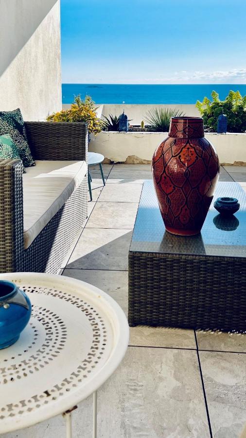 Vue Mer Panoramique - Grande Terrasse Et Piscine Bandol Ngoại thất bức ảnh