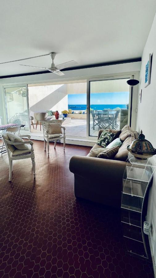 Vue Mer Panoramique - Grande Terrasse Et Piscine Bandol Ngoại thất bức ảnh